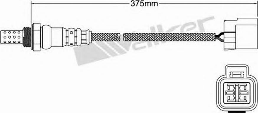 Walker 250-24349 - Lambda Sensoru furqanavto.az