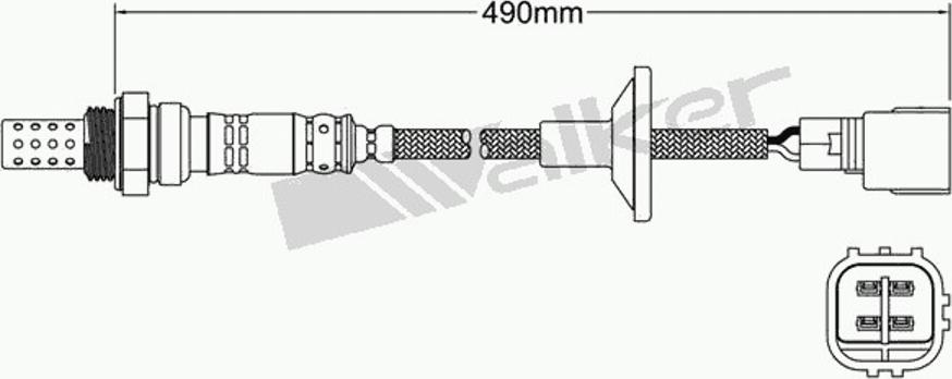 Walker 250-24298 - Lambda Sensoru furqanavto.az