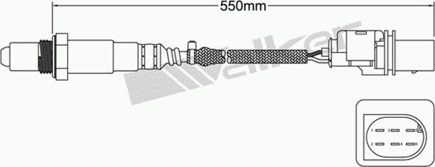 Walker 250-25043 - Lambda Sensoru furqanavto.az