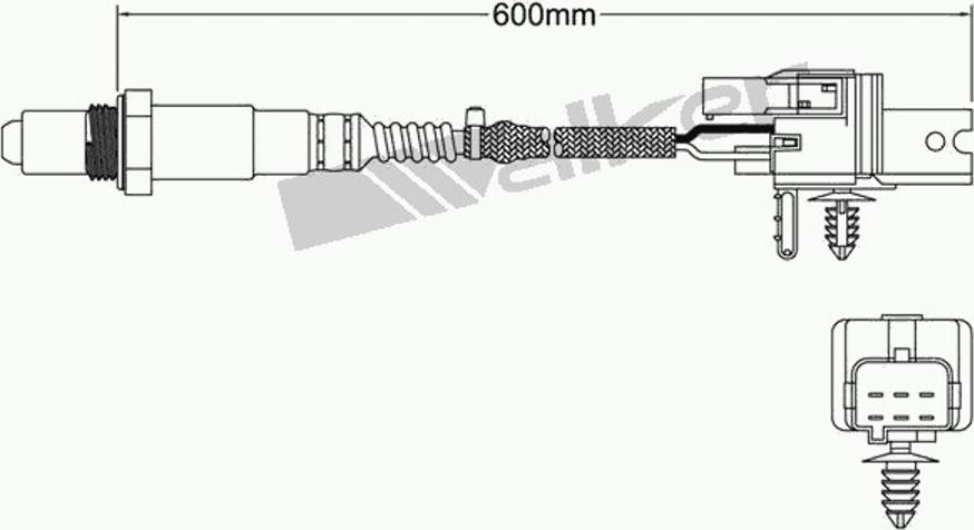 Walker 250-25005 - Lambda Sensoru furqanavto.az