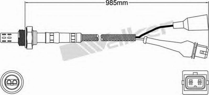 Walker 250-23019 - Lambda Sensoru furqanavto.az