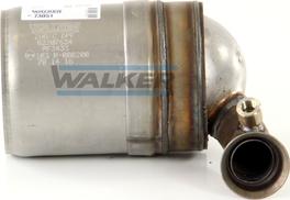 Walker 73051 - Tüs / Hissəcik filtri, egzoz sistemi furqanavto.az