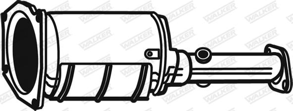 Walker 73185 - Tüs / Hissəcik filtri, egzoz sistemi furqanavto.az