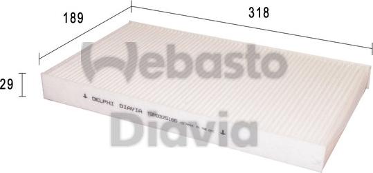 Webasto 82D0325166A - Filtr, daxili hava furqanavto.az