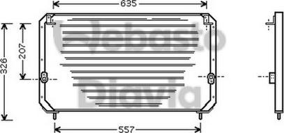 Webasto 82D0225094A - Kondenser, kondisioner furqanavto.az
