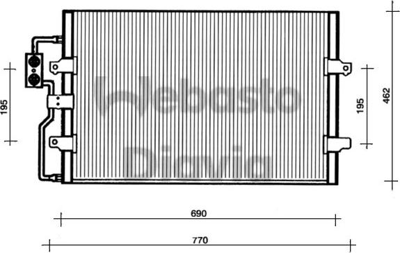 Webasto 82D0225110A - Kondenser, kondisioner furqanavto.az