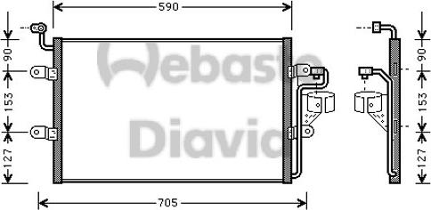 Webasto 82D0225374MS1A - Kondenser, kondisioner furqanavto.az