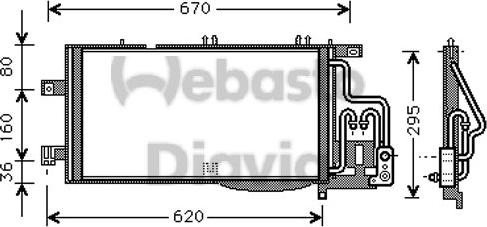 Webasto 82D0226187MA - Kondenser, kondisioner furqanavto.az