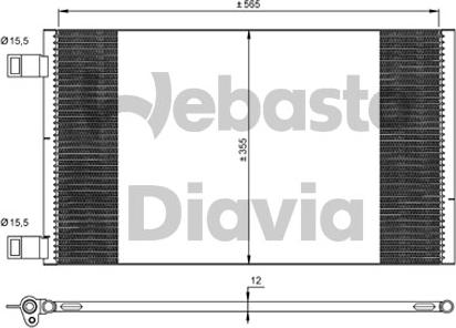 Webasto 82D0226270MA - Kondenser, kondisioner furqanavto.az