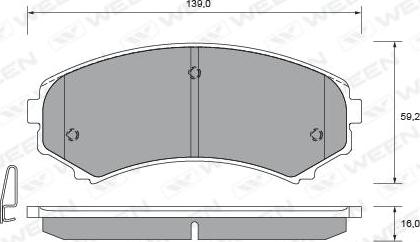 Magneti Marelli 363916061049 - Əyləc altlığı dəsti, əyləc diski furqanavto.az