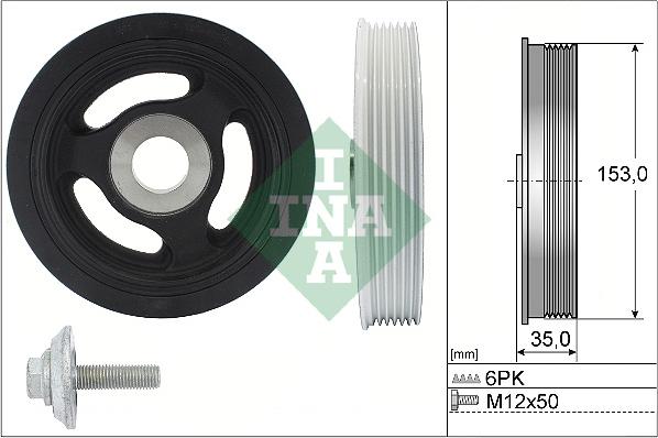 Wilmink Group WG1966389 - Kəmər kasnağı, krank mili furqanavto.az