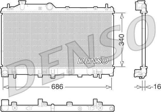 Wilmink Group WG1919561 - Radiator, mühərrikin soyudulması furqanavto.az