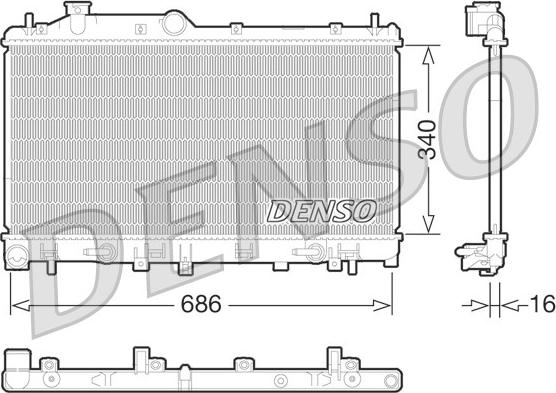 Wilmink Group WG1919563 - Radiator, mühərrikin soyudulması furqanavto.az