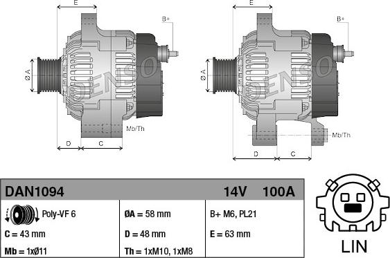 Wilmink Group WG1916765 - Alternator furqanavto.az