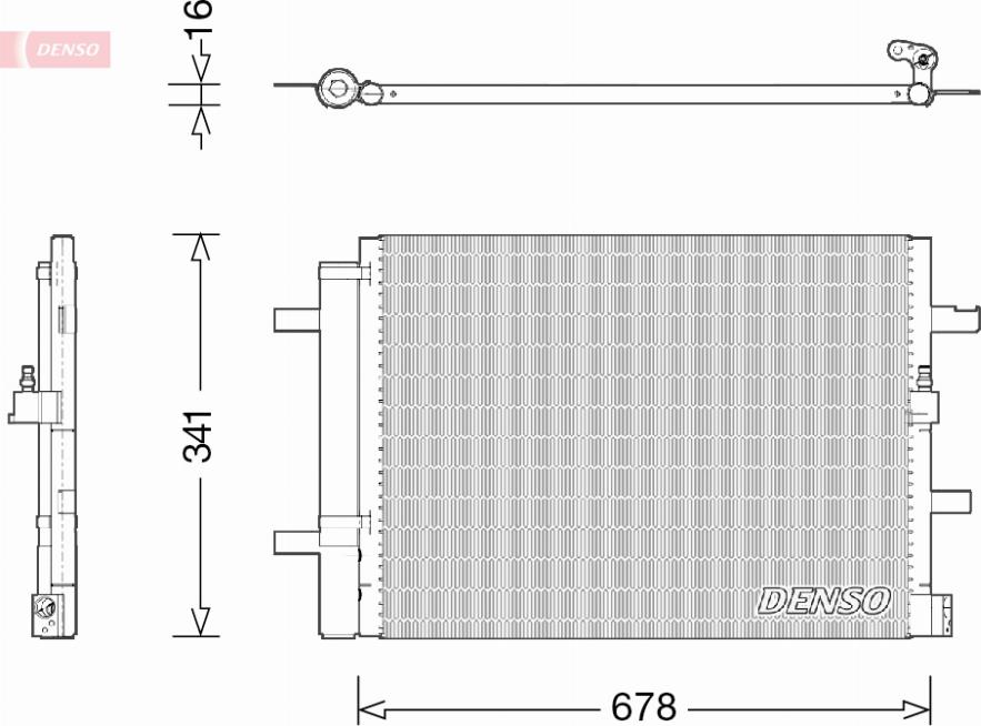 Wilmink Group WG1917099 - Kondenser, kondisioner furqanavto.az