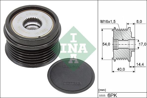 Wilmink Group WG1897476 - Kasnak, alternator, sərbəst dönərli mufta furqanavto.az