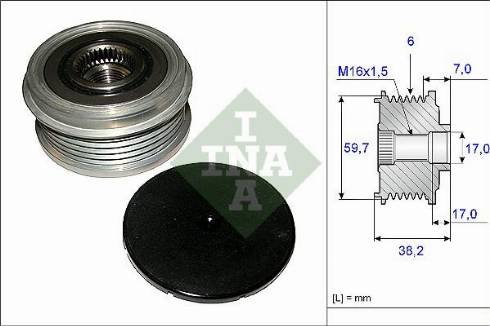 Wilmink Group WG1253643 - Kasnak, alternator, sərbəst dönərli mufta furqanavto.az