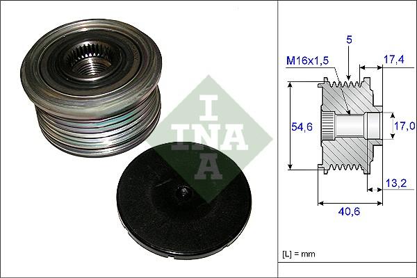 Wilmink Group WG1253685 - Kasnak, alternator, sərbəst dönərli mufta furqanavto.az