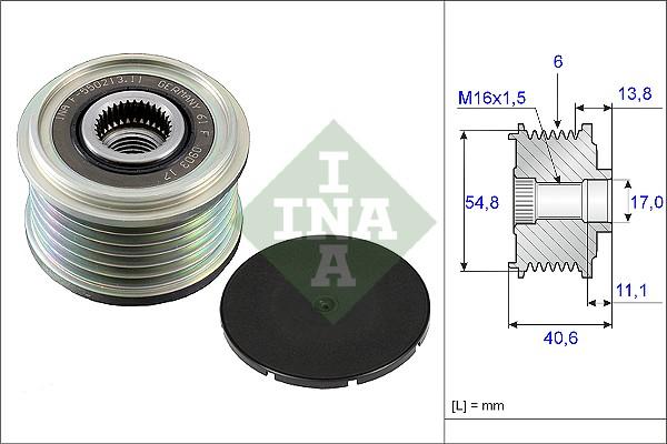 Wilmink Group WG1253678 - Kasnak, alternator, sərbəst dönərli mufta furqanavto.az