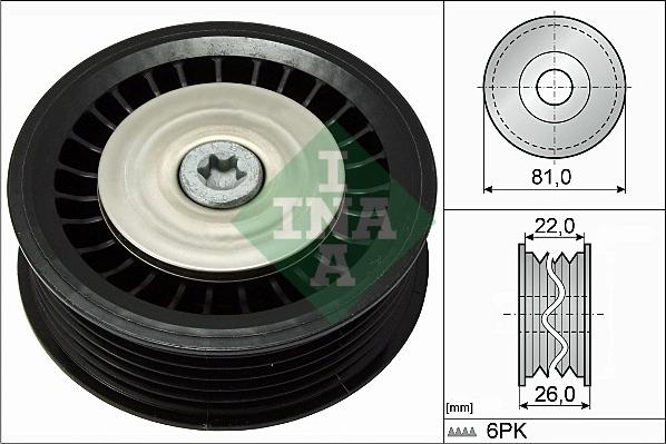 Wilmink Group WG1253138 - Yönləndirmə / Bələdçi Kasnağı, v-yivli kəmər furqanavto.az