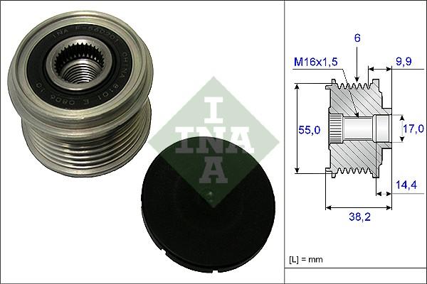 Wilmink Group WG1253786 - Kasnak, alternator, sərbəst dönərli mufta furqanavto.az