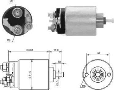 Wilmink Group WG1748309 - Solenoid açarı, başlanğıc furqanavto.az