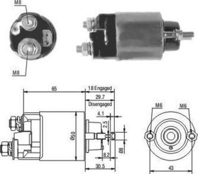 Wilmink Group WG1748302 - Solenoid açarı, başlanğıc furqanavto.az