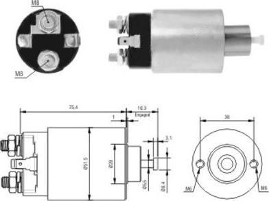 Wilmink Group WG1748372 - Solenoid açarı, başlanğıc furqanavto.az