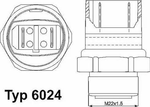 Wilmink Group WG1700179 - Temperatur açarı, radiator/kondisioner ventilyatoru furqanavto.az