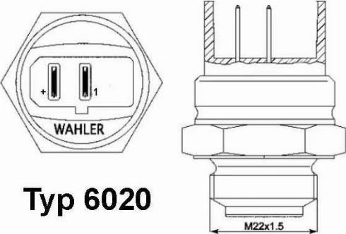 Wilmink Group WG1700178 - Temperatur açarı, radiator/kondisioner ventilyatoru furqanavto.az