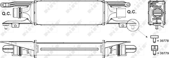 Wilmink Group WG1724064 - Intercooler, şarj cihazı furqanavto.az