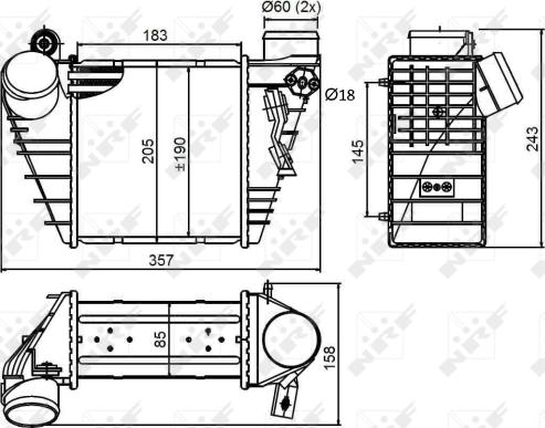 Wilmink Group WG1724101 - Intercooler, şarj cihazı furqanavto.az