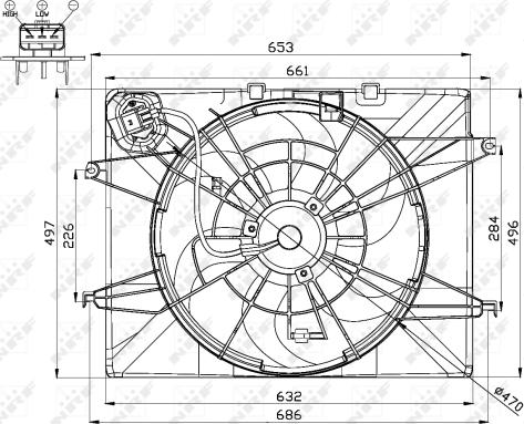 Wilmink Group WG1720515 - Fen, radiator furqanavto.az