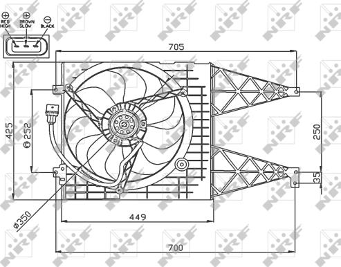 Wilmink Group WG1720669 - Fen, radiator furqanavto.az