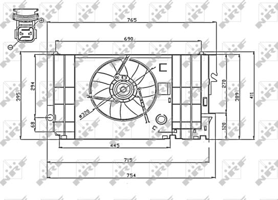 Wilmink Group WG1720665 - Fen, radiator furqanavto.az