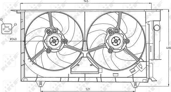 Wilmink Group WG1720173 - Fen, radiator furqanavto.az