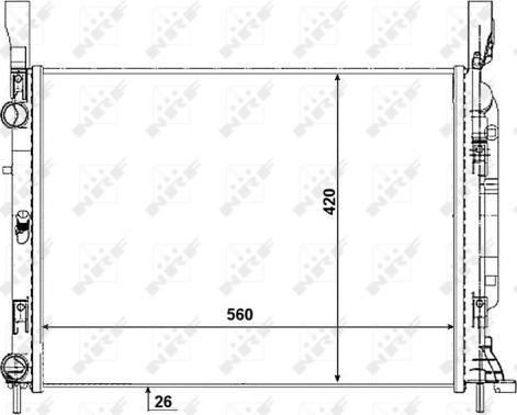 Wilmink Group WG1721949 - Radiator, mühərrikin soyudulması furqanavto.az