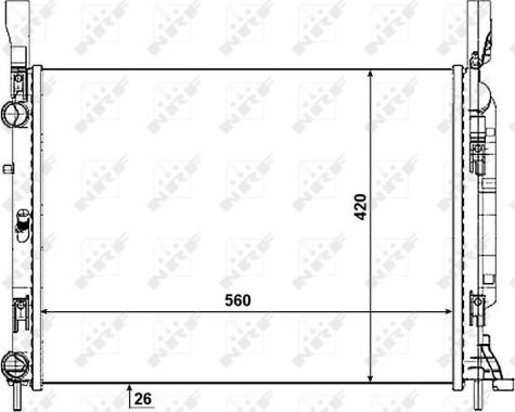 Wilmink Group WG1721950 - Radiator, mühərrikin soyudulması furqanavto.az