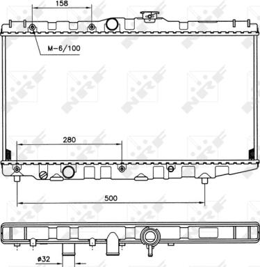 Wilmink Group WG1721466 - Radiator, mühərrikin soyudulması furqanavto.az