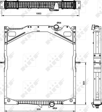 Wilmink Group WG1721561 - Radiator, mühərrikin soyudulması furqanavto.az