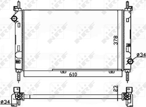 Wilmink Group WG1721514 - Radiator, mühərrikin soyudulması furqanavto.az