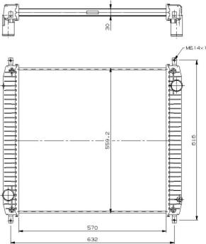 Wilmink Group WG1721583 - Radiator, mühərrikin soyudulması furqanavto.az