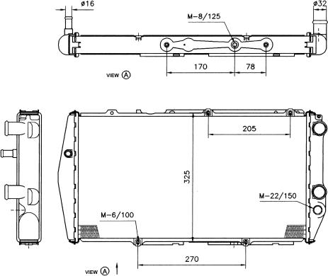 Wilmink Group WG1721600 - Radiator, mühərrikin soyudulması furqanavto.az