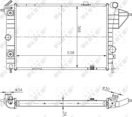 Wilmink Group WG1721617 - Radiator, mühərrikin soyudulması furqanavto.az