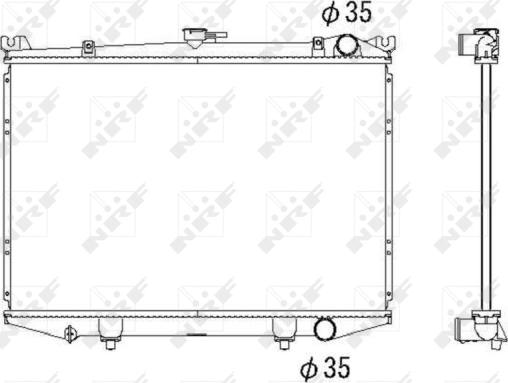 Wilmink Group WG1721683 - Radiator, mühərrikin soyudulması furqanavto.az