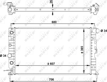 Wilmink Group WG1721167 - Radiator, mühərrikin soyudulması furqanavto.az