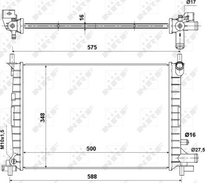 Wilmink Group WG1721127 - Radiator, mühərrikin soyudulması furqanavto.az