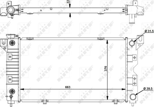 Wilmink Group WG1721175 - Radiator, mühərrikin soyudulması furqanavto.az