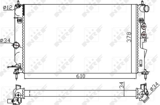 Wilmink Group WG1721384 - Radiator, mühərrikin soyudulması furqanavto.az