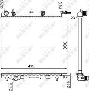 Wilmink Group WG1721296 - Radiator, mühərrikin soyudulması furqanavto.az